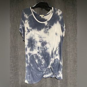 Nine Britton 1x Twist Front Shirt